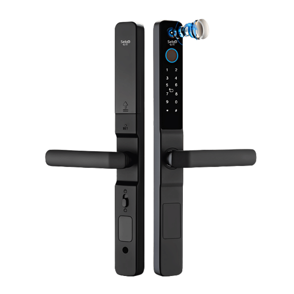 กลอนประตูสมาร์ทดิจิตอลล็อค SebO JIDOOR S7 MAX CAMERA